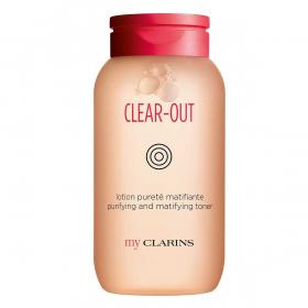 my CLARINS CLEAR-OUT purifying and matifying toner 