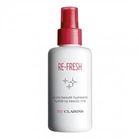 my CLARINS RE-FRESH hydrating beauty mist - all skin types 