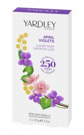 April Violets Seife 3x100g 